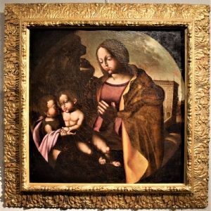 Madonna mit Kind und Johannesknabe VERKAUFT